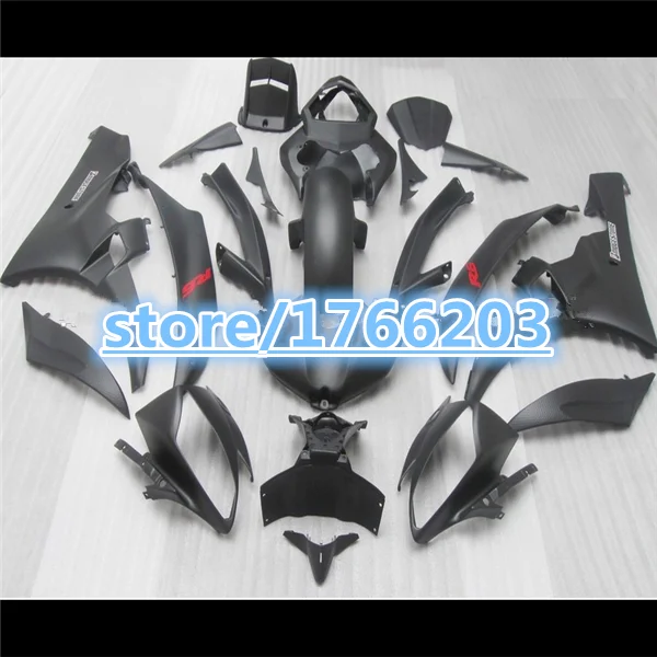 

Injection ABS fairing kit for YZF R6 06-07 YZF-R6 YZFR6 YZF 600 YZF600 YZF R 6 06 07 2006 2007 black fairing Body Ning