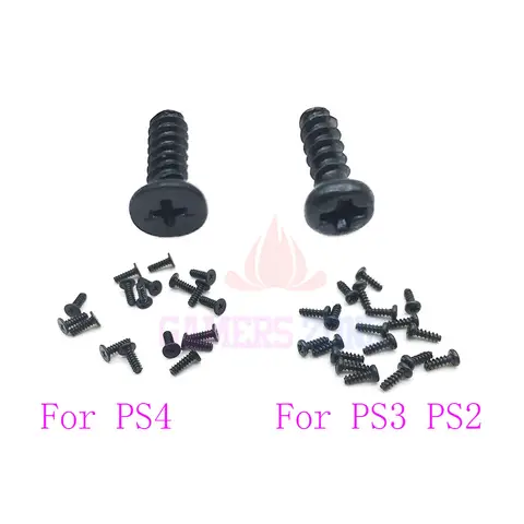 20pcs ~200pcs  For Sony PS3 PS2 PS4  Controller Philips Head Replacement Screw Set  Screws
