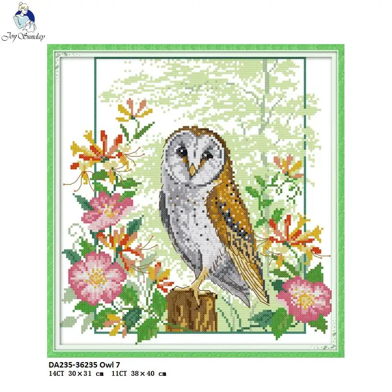 The Eagle and Bird Series Counted Cross-stitch 11CT 14CT Handwork for Beginner Cross Stitch Kit Wholesale Embroidery Needlework