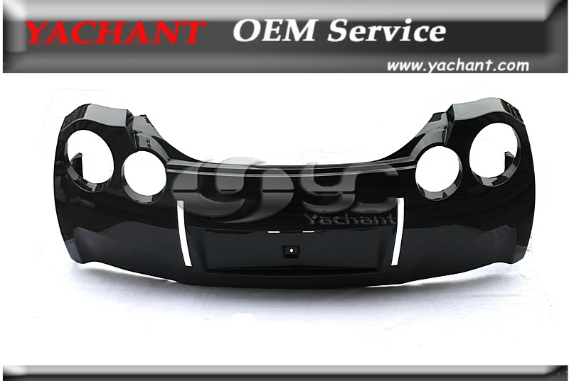 

Carbon Fiber OEM Style Rear Bumper w/o lip(option in hole cut for mounting of BSP Rear Spoiler)Fit For 2008-2010 Nissan R35