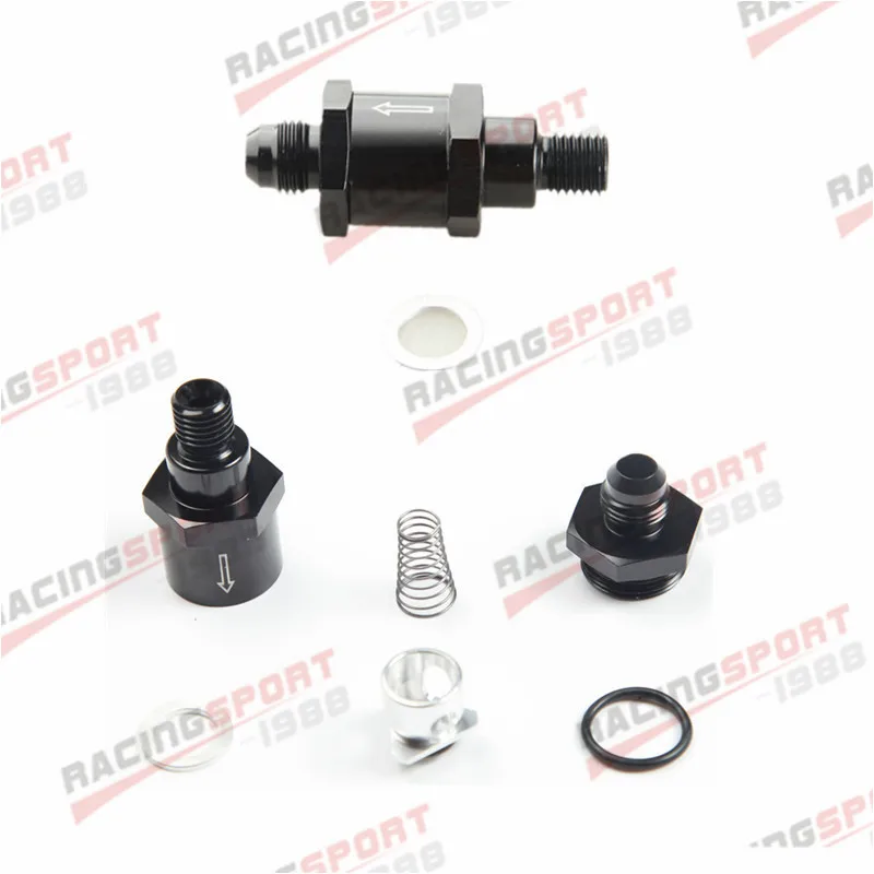 

-6AN One Way Check Valve For Bosch Style Fuel Pump M12x1.5MM To AN6 AN-6