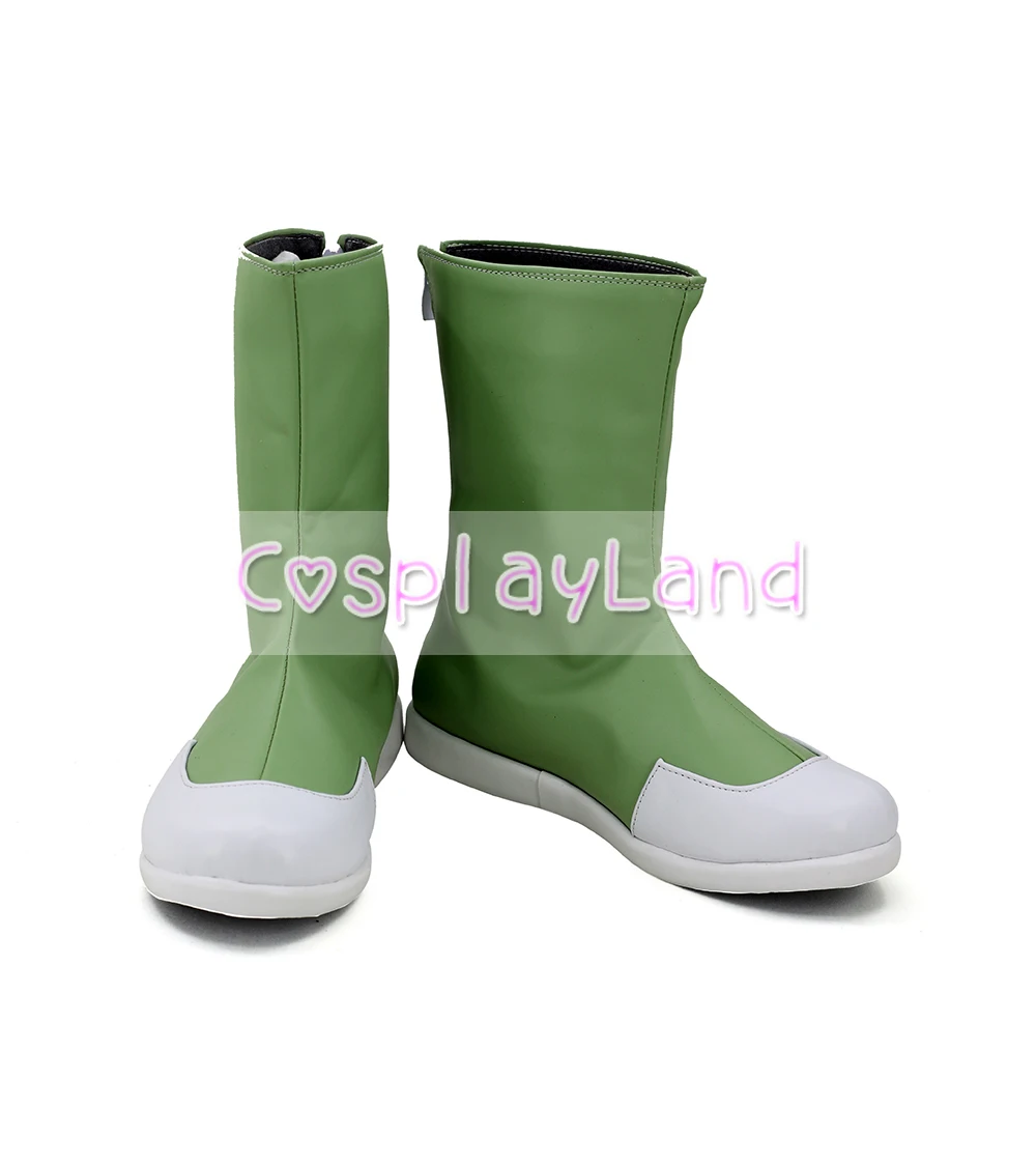 Digimon Adventure Zero Two Digimon 2 MIYAKO INOUE MIYAKO YOLEI Cosplay Boots Green Shoes Costume Accessories For Women Shoes