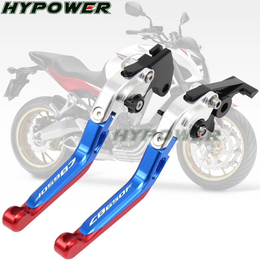 

! Рычаги тормозной муфты CNC с логотипом для Honda CB650 F CB650F Hornet 2014-2017 2015 2016 2017 2018