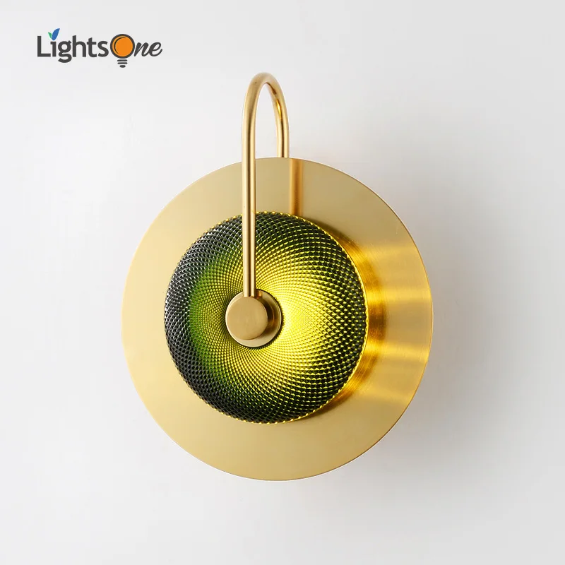 

Postmodern luxury wall light living room designer creative simple bedroom aisle corridor stair wall lamp