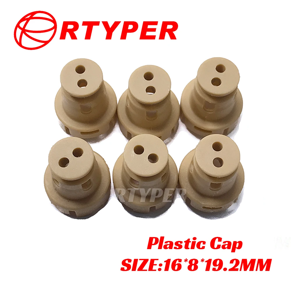 50 PCS Fuel Injector Plastic Caps 31037 For 23250-62040 Toyota UE LC90 4 Runner Land Cruiser 3.4L 5VZ