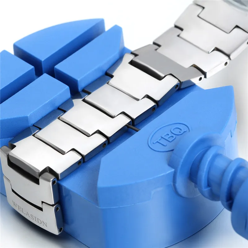 Lancardo العلامة التجارية ووتش ساعة الملحقات الساعات إصلاح فصل جهاز أطقم التفكيك حزام (استيك) ساعة فتاحة ضبط أداة