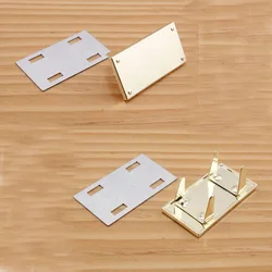 Light gold blank logo tag Laser customized logo ,Purse tag 47mmx30mm