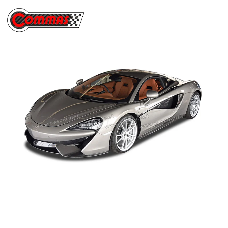 

Для McLaren 540 570s Настоящее углеродное волокно Передняя губная обертка угол для губ Автомобильные украшения аксессуары
