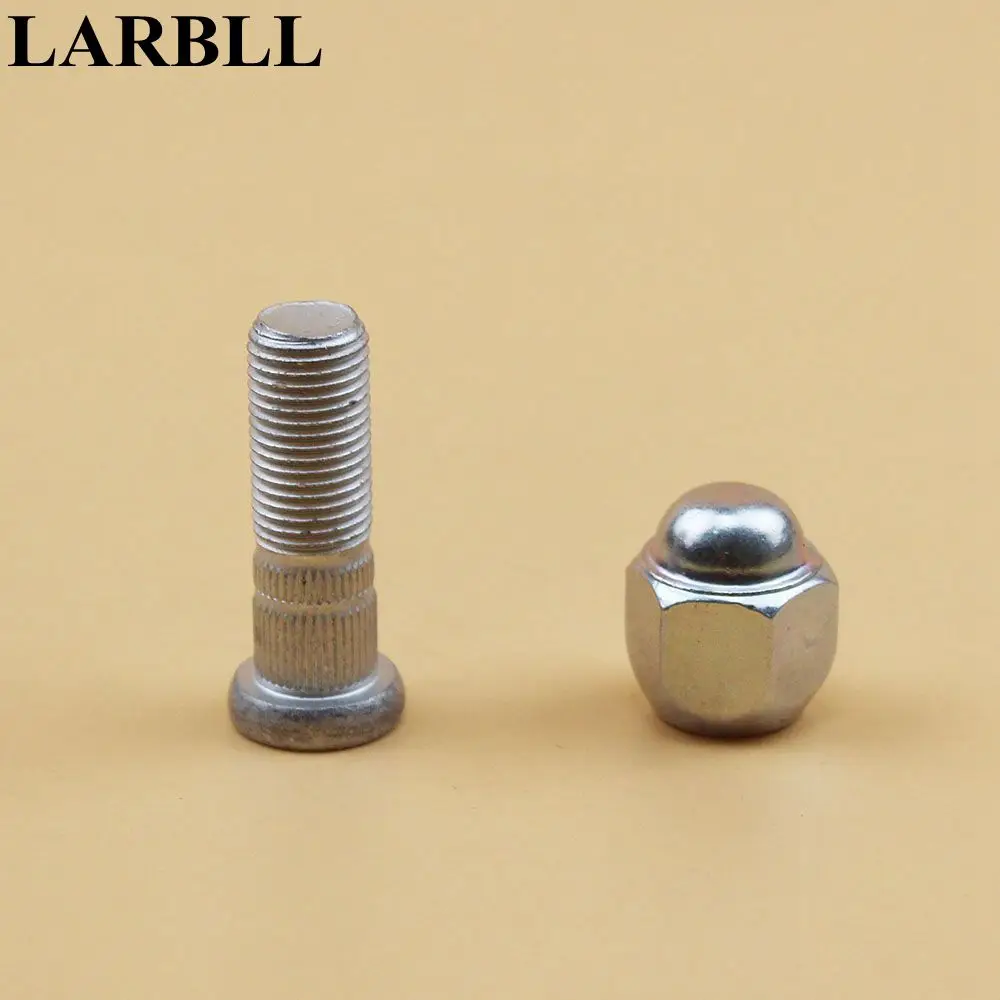 

LARBLL Wheel Hub Bolt Stud & Nut Set 09159-12050-000 fit For Suzuki SX4 Swift M12 x 1.25