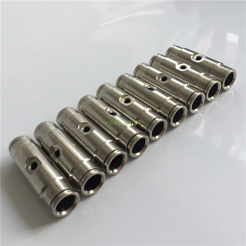 S105 Slip lock connectors 0-120bar brass fitting for 3/8 hose and high pressure misting system 50pcs/pack