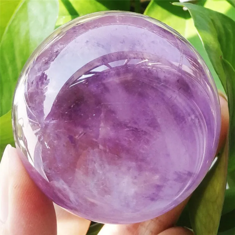 

50mm Natural Purple crystal quartz crystal ball stone