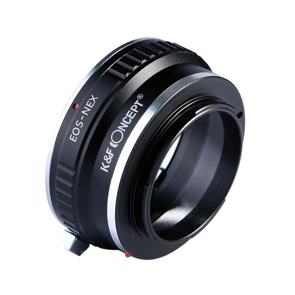 K&F Concept EOS-NEX Adapter for Canon EOS EF Mount Lens to Sony E Mount Camera NEX-7 6 5R A6500 A7II A7R A73 A9 Lens Adapter