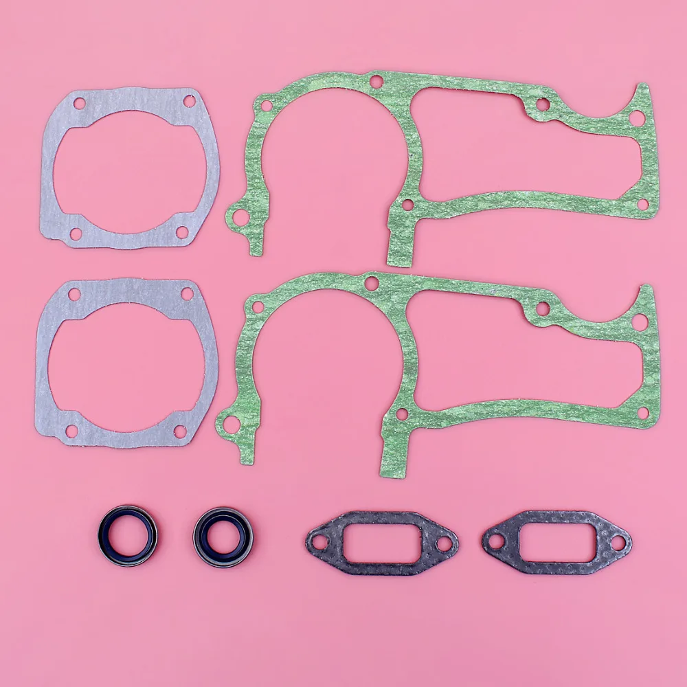 Imagem -04 - Cárter Cilindro Silenciador Junta Conjunto de Vedação de Óleo Motosserra Parte para Husqvarna 362 365 371 372 xp