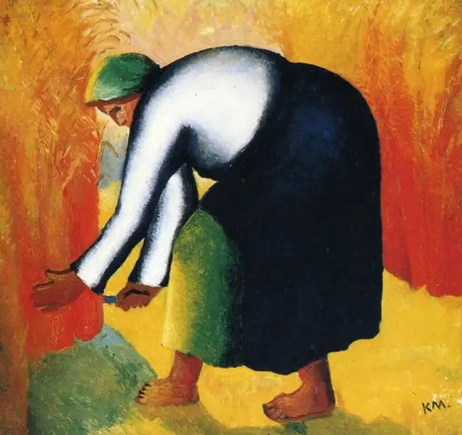 

High quality Oil painting Canvas Reproductions Reaper (1929) By Kazimir Malevich hand painted