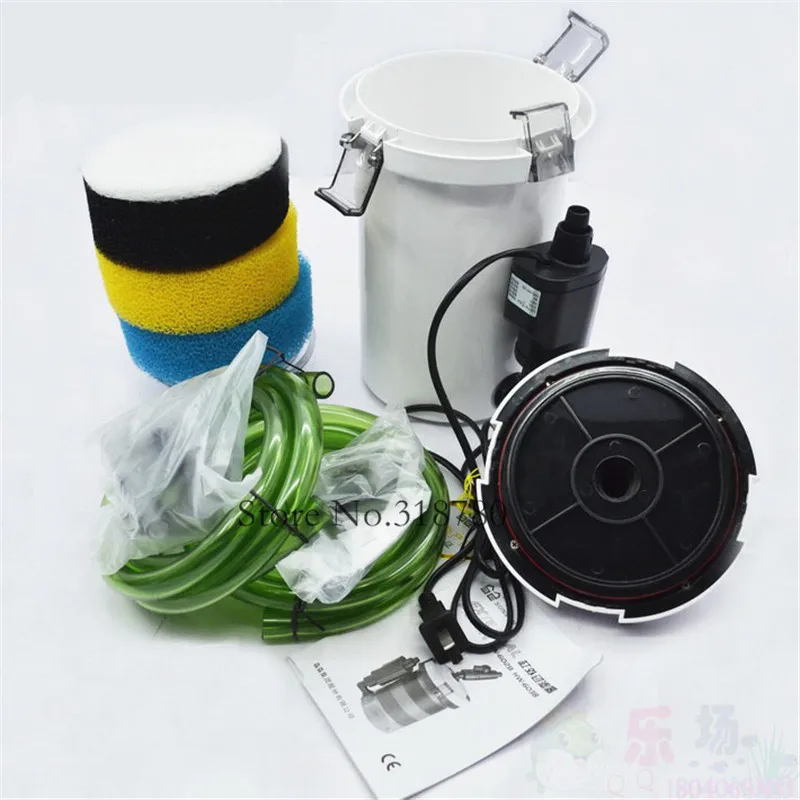 SUNSUN HW-602B 603B Aquarium External Canister Filter Super Quiet External Filter System With Pump Accessories AC220-240V