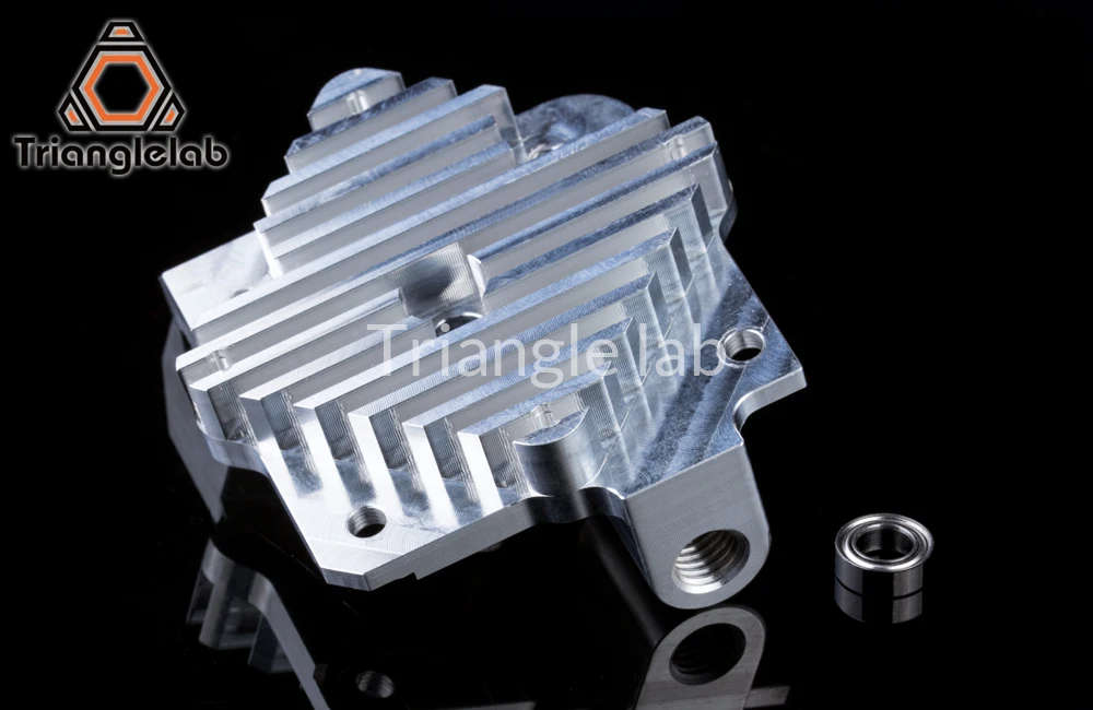 Trianglelab 3D-Drucker-Teile 1,75/3mm Aluminium Titan Aero Extruder Upgrade-Kit 12V/24V Lüfter Kostenloser Versand RepRap MK8 I3 – Detail 8