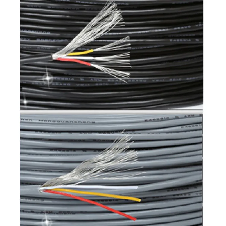 

10M UL2547 Shielded wire 22/24/26/28AWG 2core / 3core/4core/Signal Audio shielding cable
