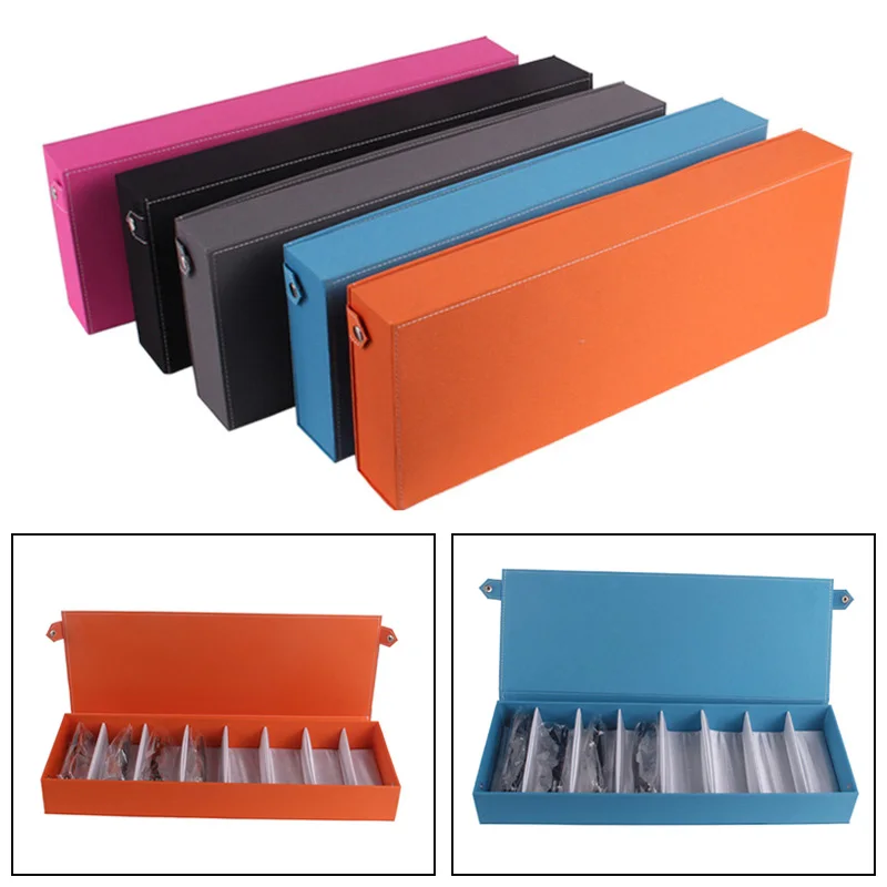 

8 Slot Eyeglass Storage Box Sunglasses Case Glasses Display Grid Holder Stand Top Quality