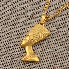 Nefertiti Pendant Necklace for Men Women #4