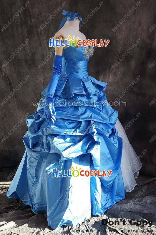 65% Cotton + 35% Polyester Số Phận Ở Lại Đêm Cosplay Saber Lily Dạ Hội Trang Phục H008