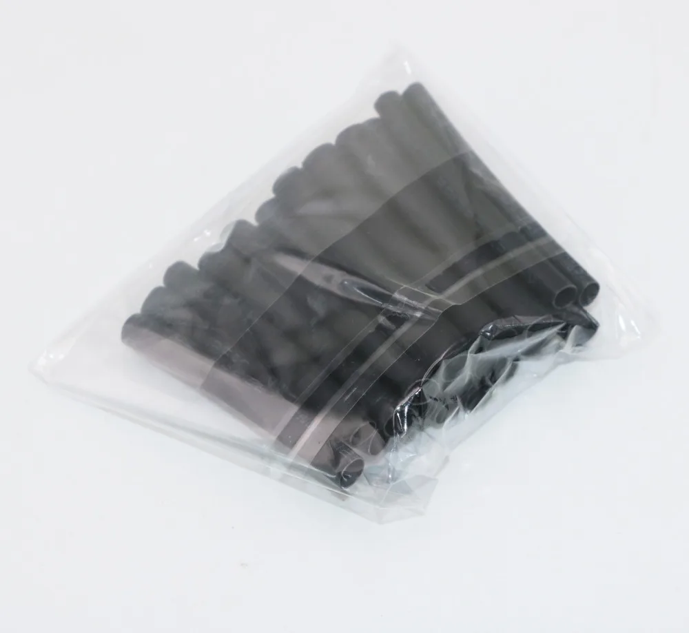 127Pcs Black Heat Shrink Tubing Tube Cable Sleeves Wrap Wire Set 7 Size for Rc DIY Drone Models