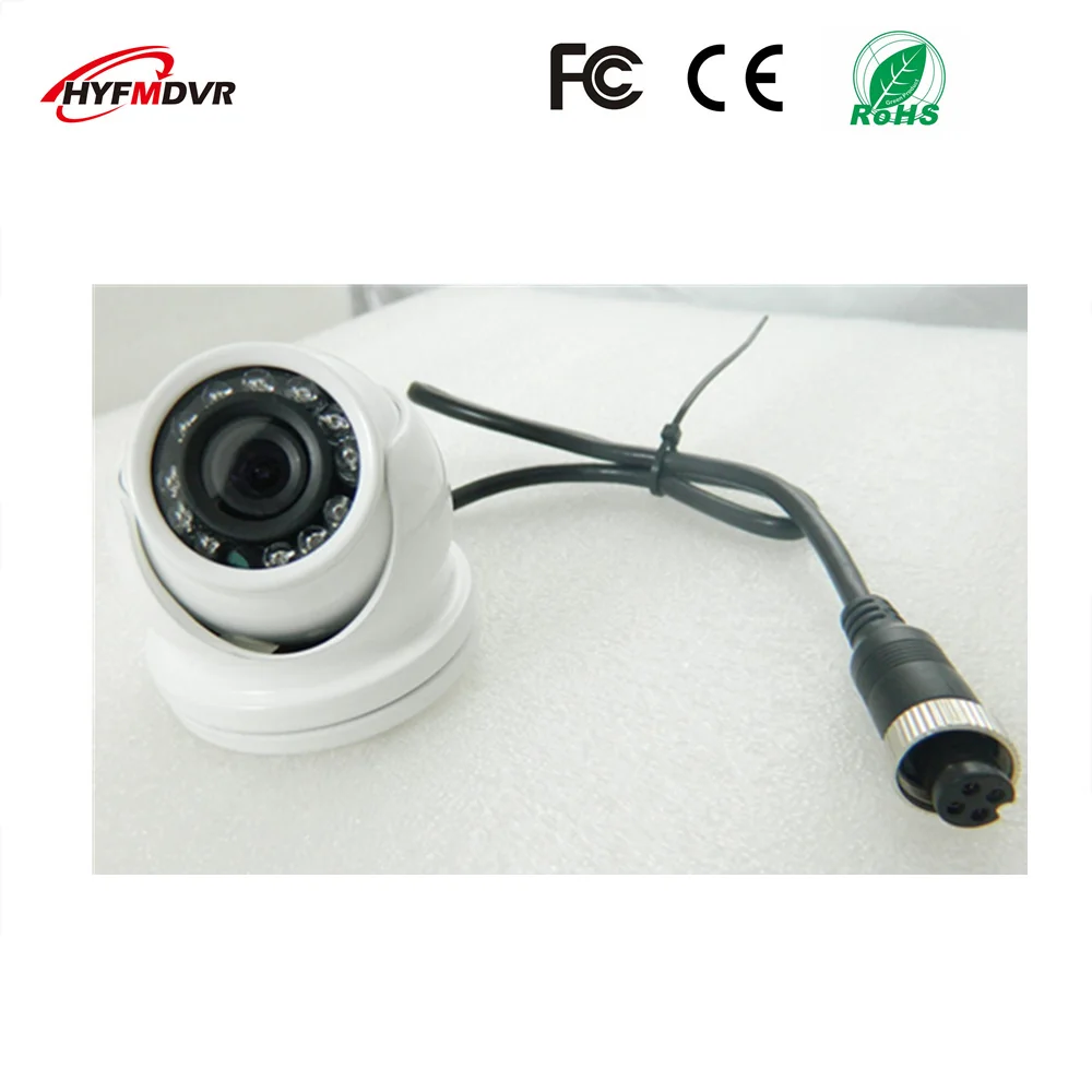 

1 inch metal hemisphere white waterproof boat camera CMOS / CCD SONY 600TVL AHD1080P/960P/720P