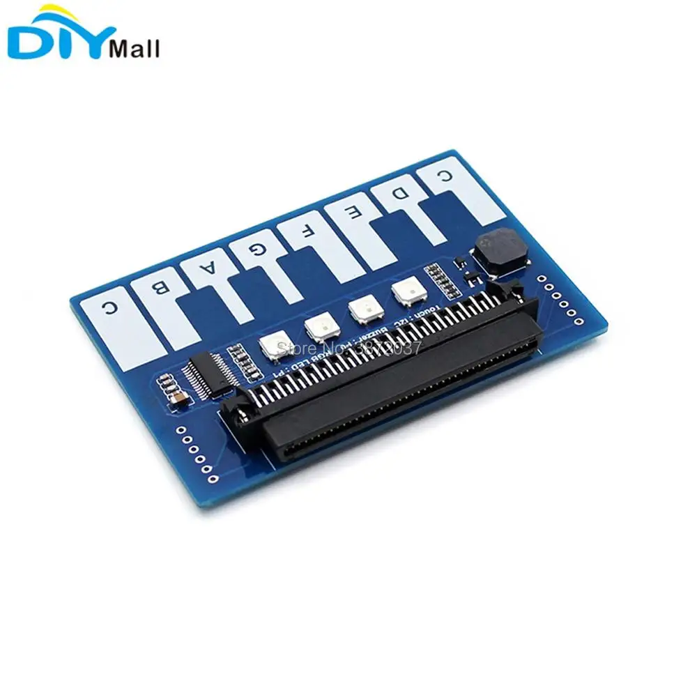 Mini Piano Module Expansion Board Controller Touch capacitivo interfaccia TTP229 I2C per tasti Touch Micro:bit Microbit riproduci musica