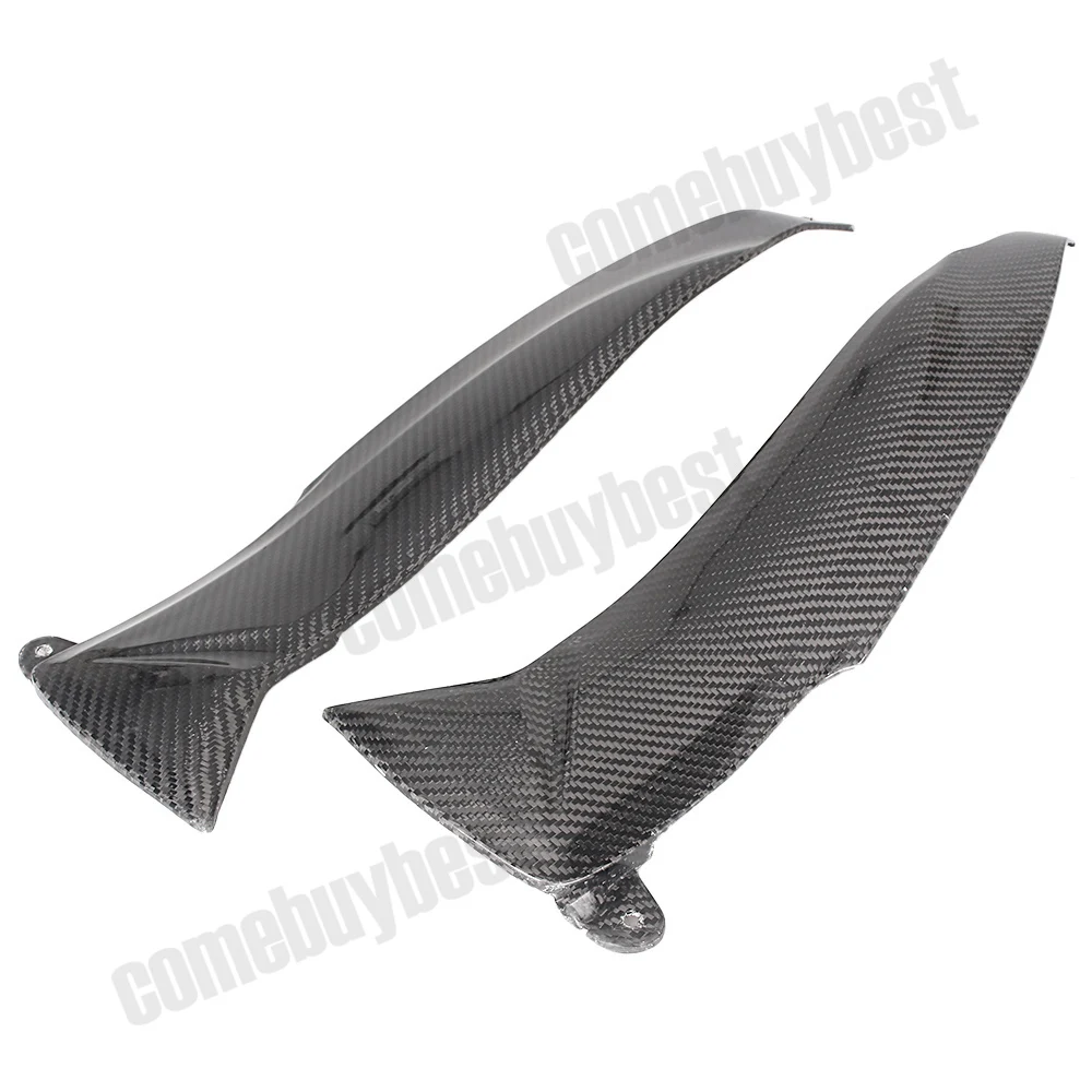 1 Pair Motorcycle Tank Panels Side Cover Fairing Carbon Fiber Protection for Suzuki GSXR 1000  GSXR1000 2009-2012 2013 2014 2015