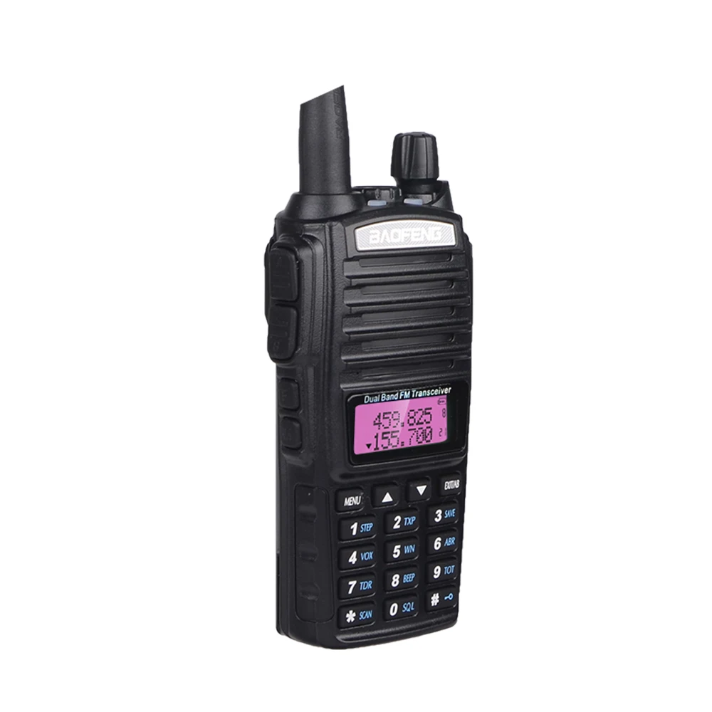 Baofeng-walkie-talkie Uv 82 w,長距離8w,狩猟用のデュアルptt,UV-82 uhf vf,ポータブルfmタッチスクリーン