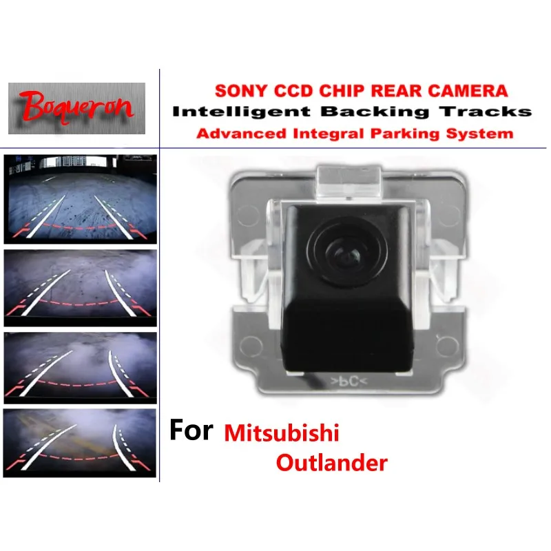 

for Mitsubishi Outlander CCD Car Backup Parking Camera Intelligent Tracks Dynamic Guidance Rear View Camera