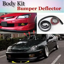 For HONDA Prelude BA BB Bumper Lip Lips / Car Lip Front Spoiler For Car Tuning / TOPGEAR Body Kit + Strip Skirt