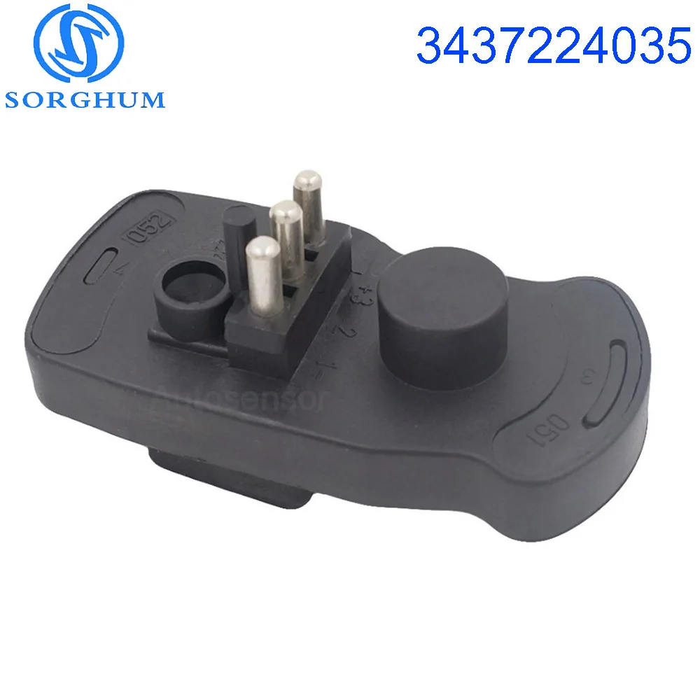 New 3437224035 AIR FLOW POTENTIOMETER THROTTLE POSITION FOR MERCEDES W201 W124 W126 W461 R107 3437010039 3437224015 F026T03021