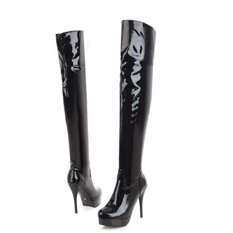 Women Boots Autumn and winter New style fashion sexy Thin and thin Over the knee Boots Super heel High cylinder Chivalry boots