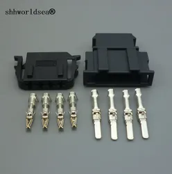 Shhworldsea 4pin 2.8mm for VW Golf 6 taillights socket plug automobile wire harness connector 191 972 714 191972714 191972704