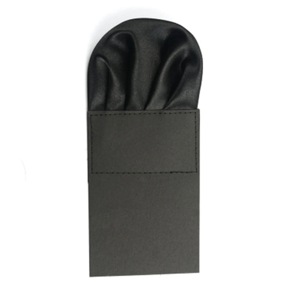 Men Solid Plain Satin Pre Folded Pocket Square Wedding Party Hanky Handkerchief BWTYY0507