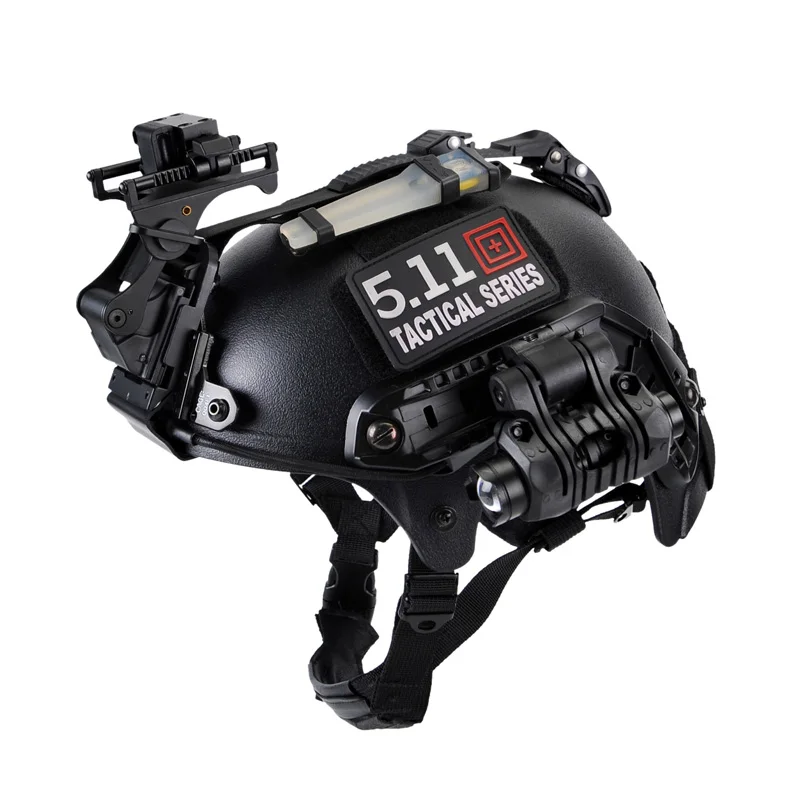 IBH Mobile Version Modular Outdoor Rescue Tactical Helmet Concealed Night Vision Protective Helmet for Army Fun CS Game Hunting