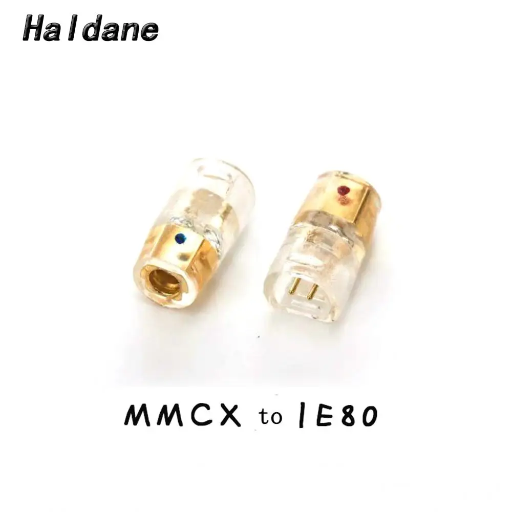 

Haldane pair Headphone Plug for IE80 Male to MMCX Female Converter Adapter