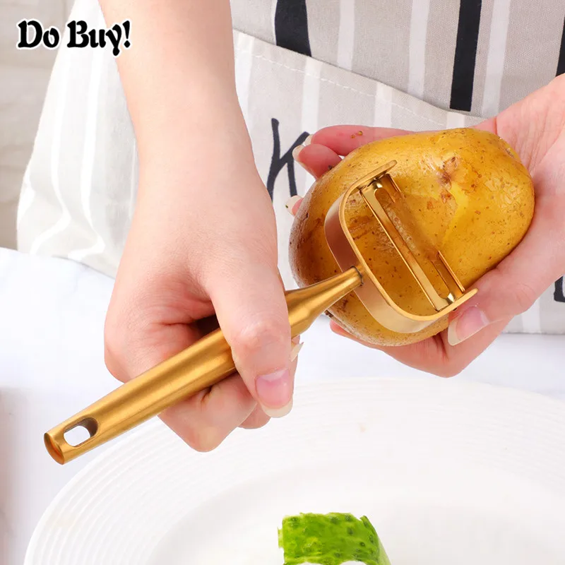 1PC Stainless Steel Peeler Vegetable Fruit Peeler Potato Carrot Cutter Cucumber Slicer Paring Knife Zesters Kitchen Accessories