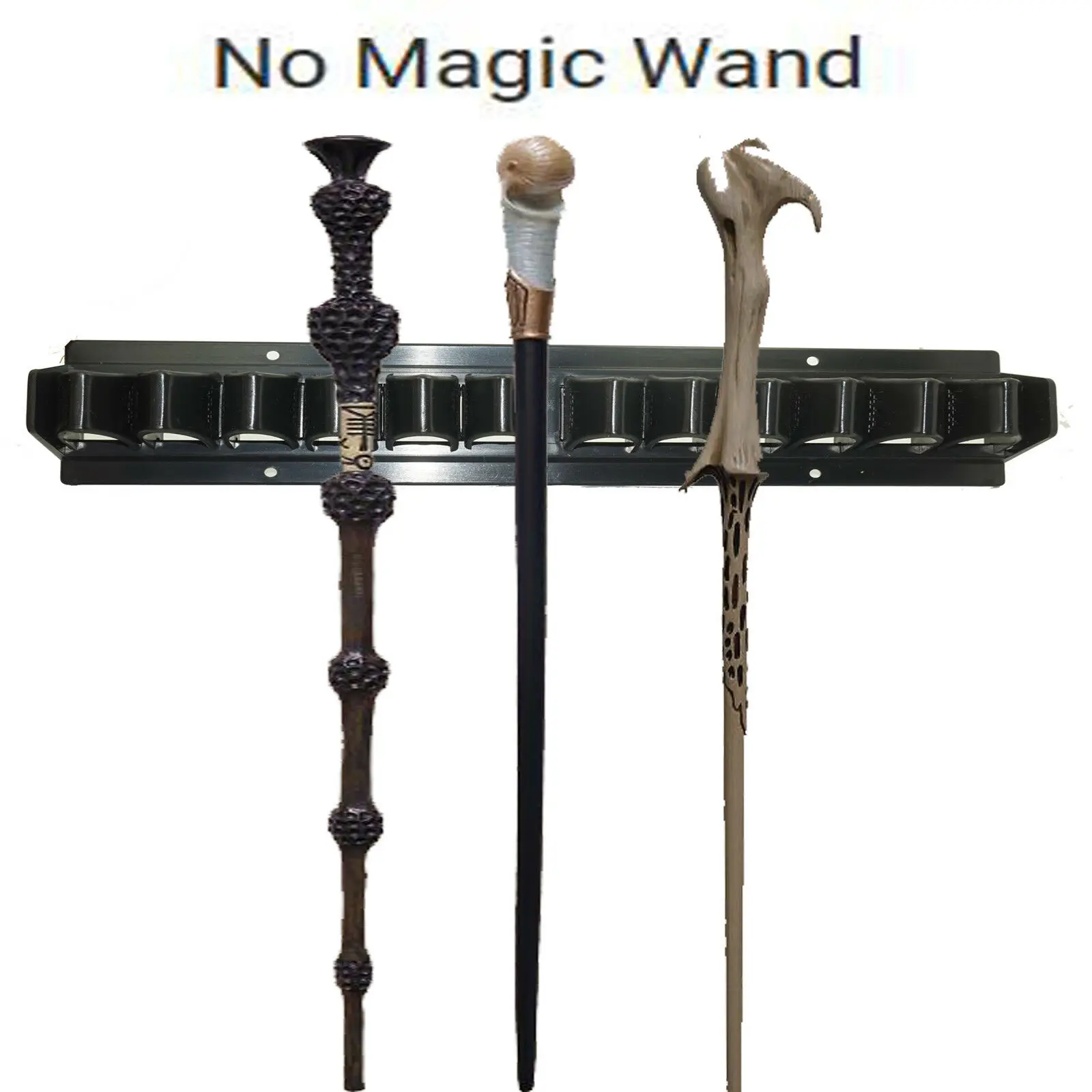 Display Rack for  10 Wand Stand Witches Wizards Dumbledore