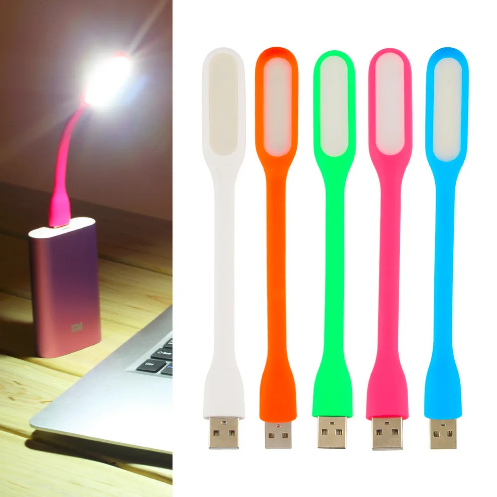 LED USB Lamp Book Light Mini Portable USB LED Light LED Reading Desk Light USB Night Lights For Power Bank Portable Notebook