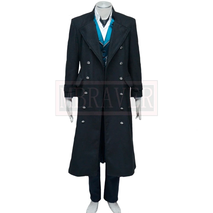 

2019 Fantastic Beasts The Crimes of Grindelwald Gellert Grindelwald Cosplay Costume Halloween Uniform Outfit Customize Any Size