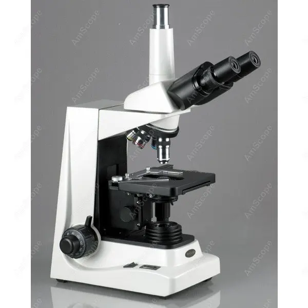 Phase Contrast -AmScope Supplies 40X-1600X Turret Phase Contrast Trinocular Microscope w 10MP Camera SKU: T600A-PCT-10M