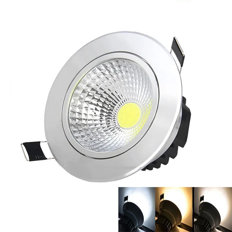 Dimmable LED luminaire COB Ceiling Spot Light 5 W 7 W 9 W 12 W 85-265 in secret ceiling interior lighting