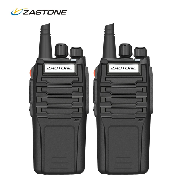 2PCS 10W Radio Zastone A9 UHF 400-480MHz Two Way Radio Walkie Talkie Portable Equipment Communicator