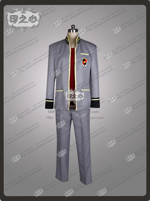 Twin Star Exorcists Rokuro Enmado Uniform Cosplay costume 11