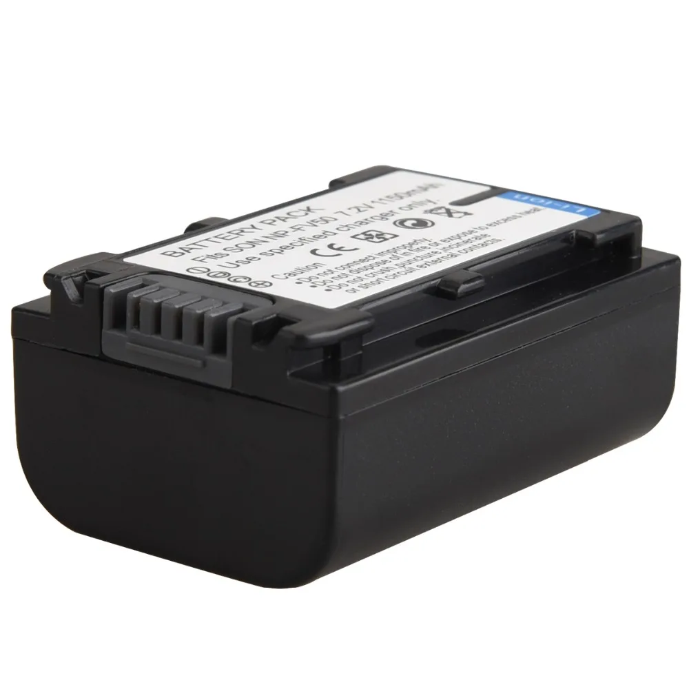 Replacement Battery NP-FV50 for Sony NP-FV70 FV90 HDR-CX170 HDR-CX370 DCR-DVD308 DCR-SR300 DCR-HC48 Digital Camera Bateria