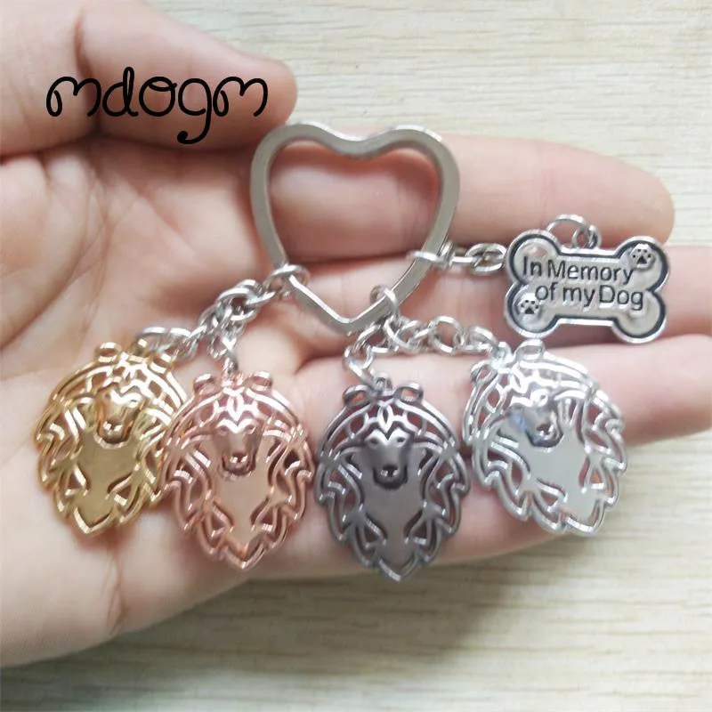 Shetland Sheepdog Dog Animal Gold Silver Plated Metal Pendant Keychain For Bag Car Women Men Girls Boys Love Jewelry K095