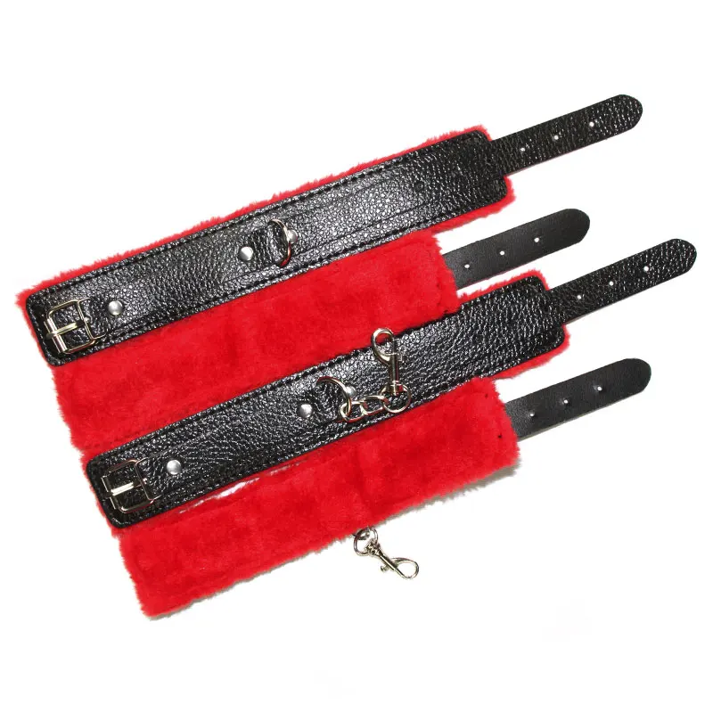 10PCS/Set New Leather bdsm bondage Set Restraints Adult Games Sex Toys for Couples Woman Slave Game SM Sexy Erotic Toys Handcuff