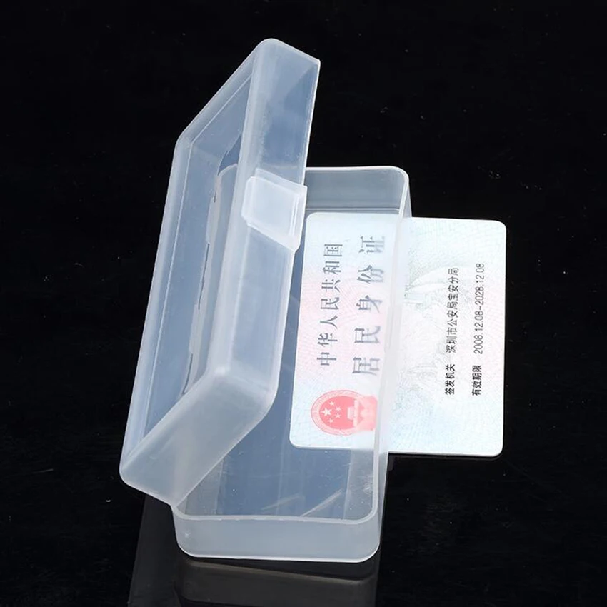 プラスチック製の収納ボックス,透明なプラスチックボックス,コレクション用製品包装ボックス,ミニケースサイズ12.4*5*3.2cm