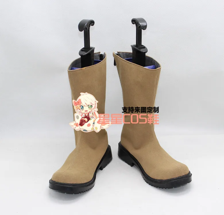 

The Kagerou Project Kozakura Mari Brown Halloween Cosplay Shoes Boots X002